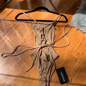 PRETTYLITTLETHING Bodysuit, NEVER WORN